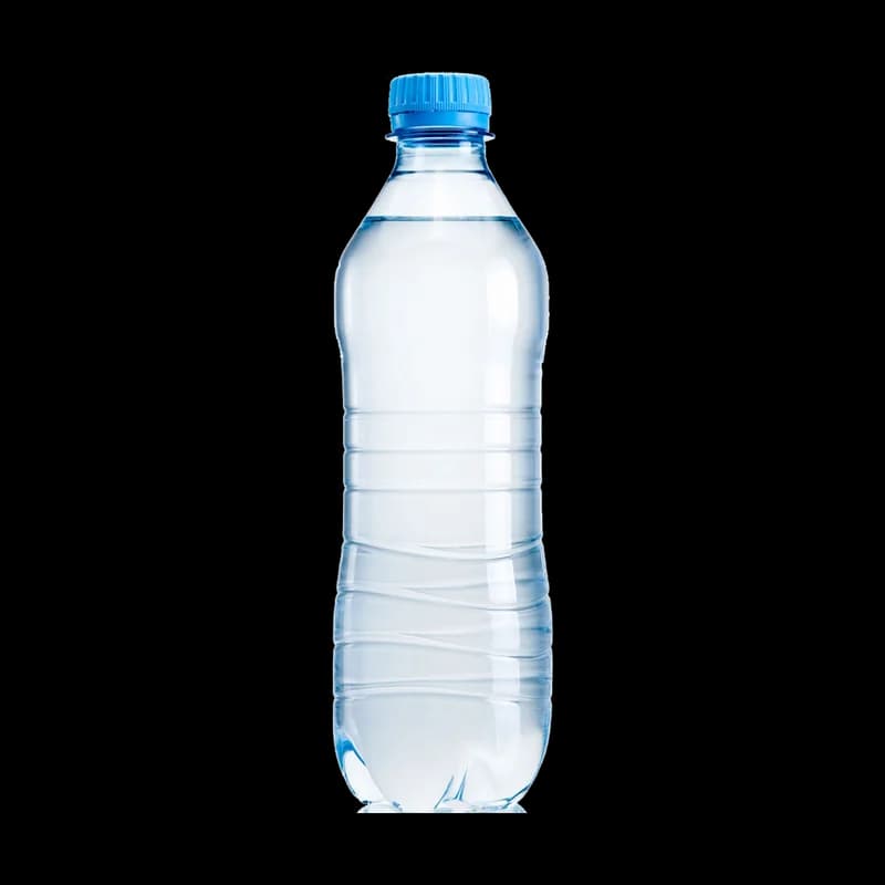 Bouteille d'eau de source