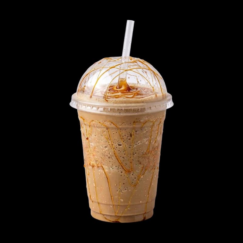 Café glacé au caramel beurre salé