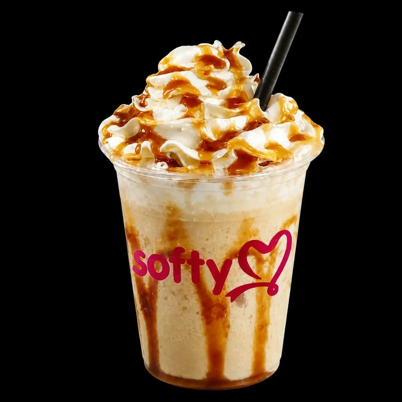 Café glacé, chantilly et caramel