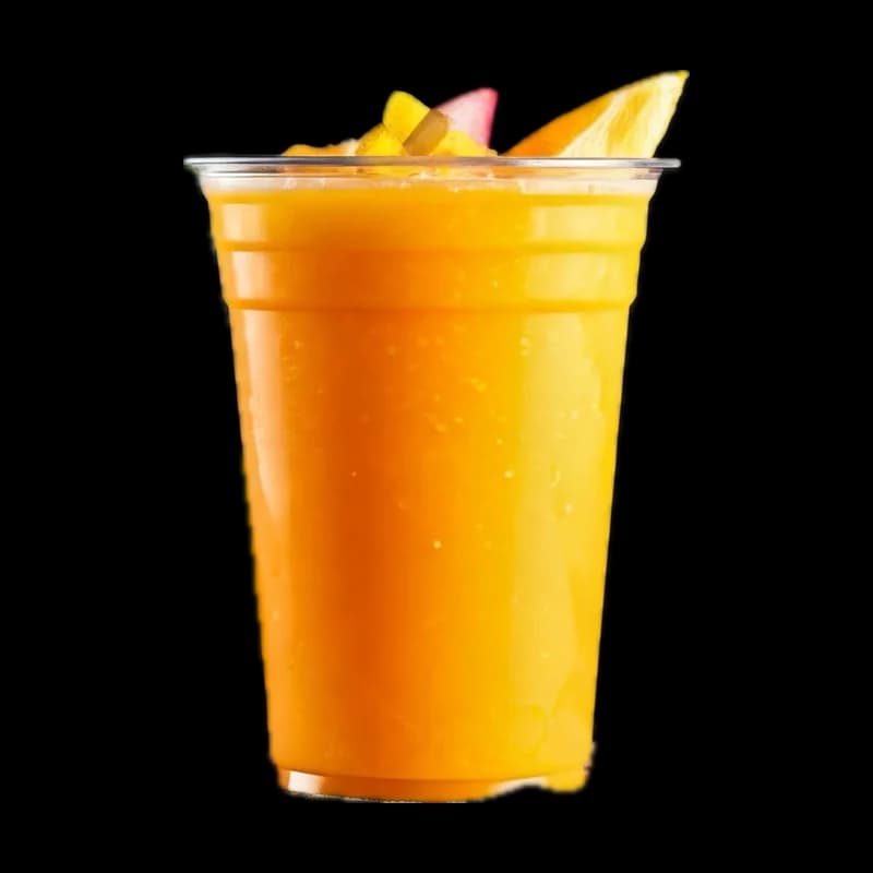 Sorbet glacé à l'ananas