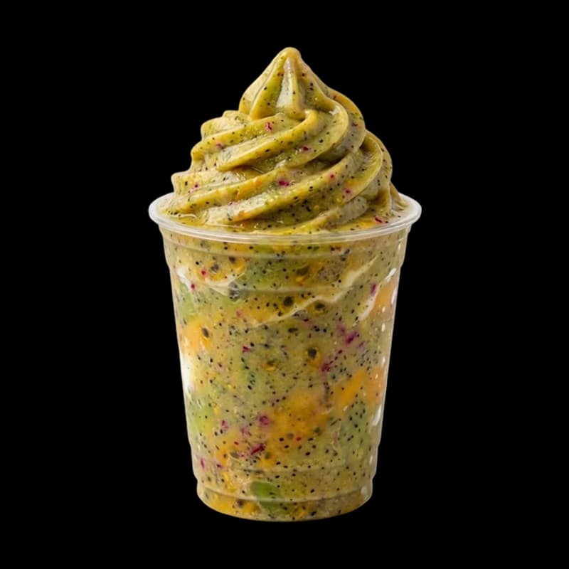 Glace fresh ice à la mangue et au fruit de la passion